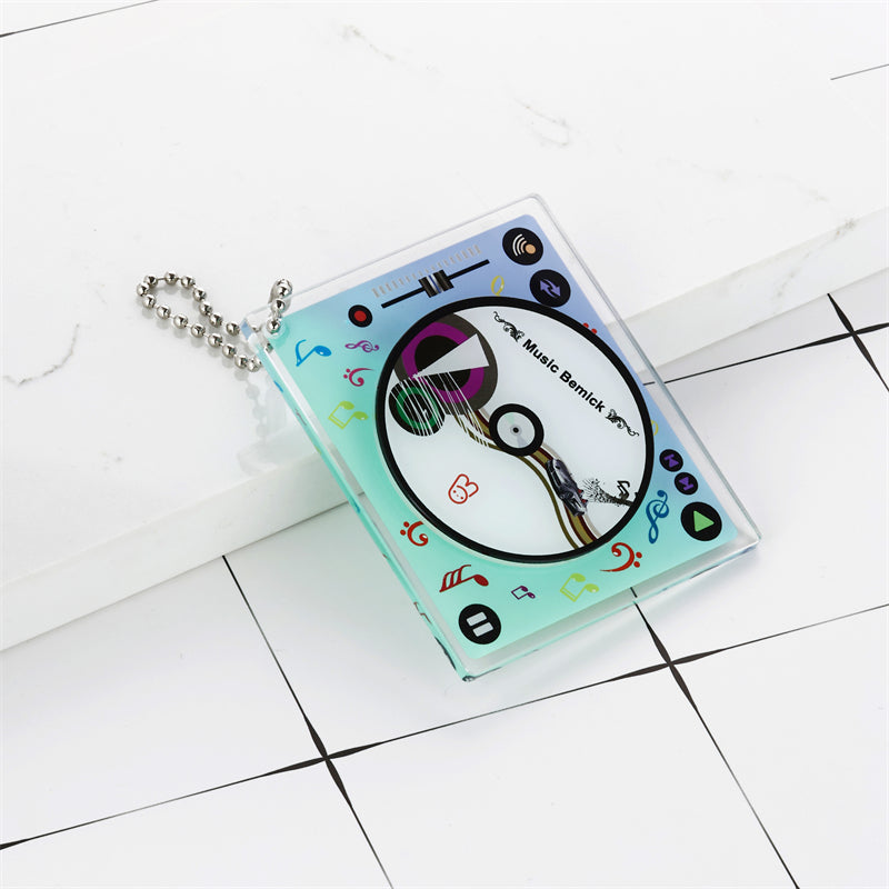 Acrylic CD Keychain