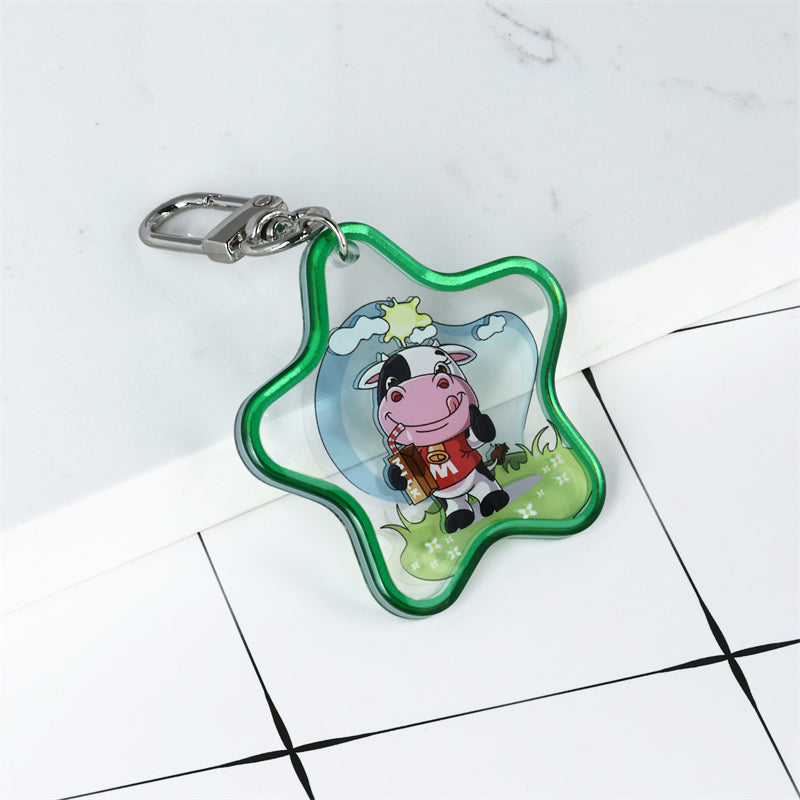 Hot Stamping Keychain