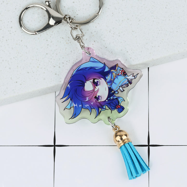 Custom Acrylic Tassel Keychain