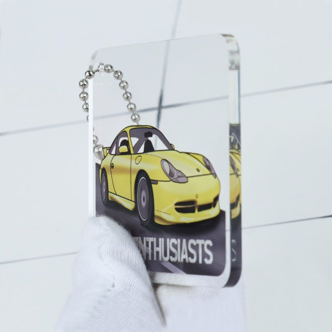 Custom Double Side Printing Acrylic Keychain