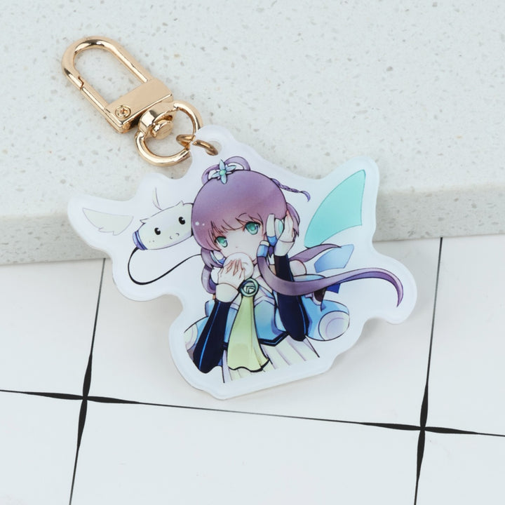 Custom Non Clear Acrylic Keychain