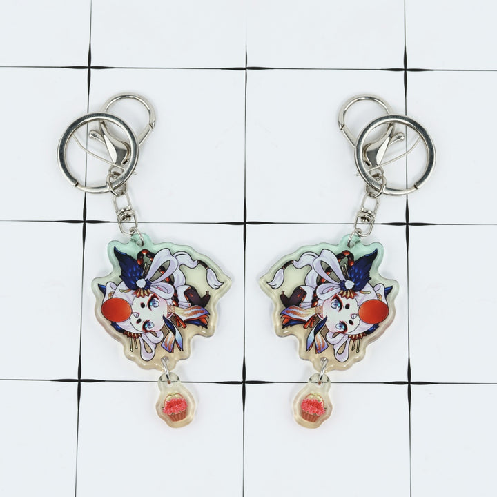 Custom Series Connection Clear Acrylic Charms