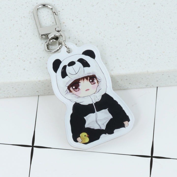 Custom Non Clear Acrylic Keychain