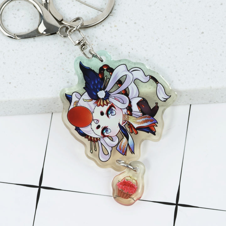 Custom Series Connection Clear Acrylic Charms