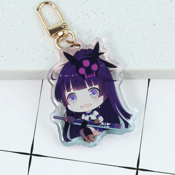 Custom Gradient Epoxy Keychain