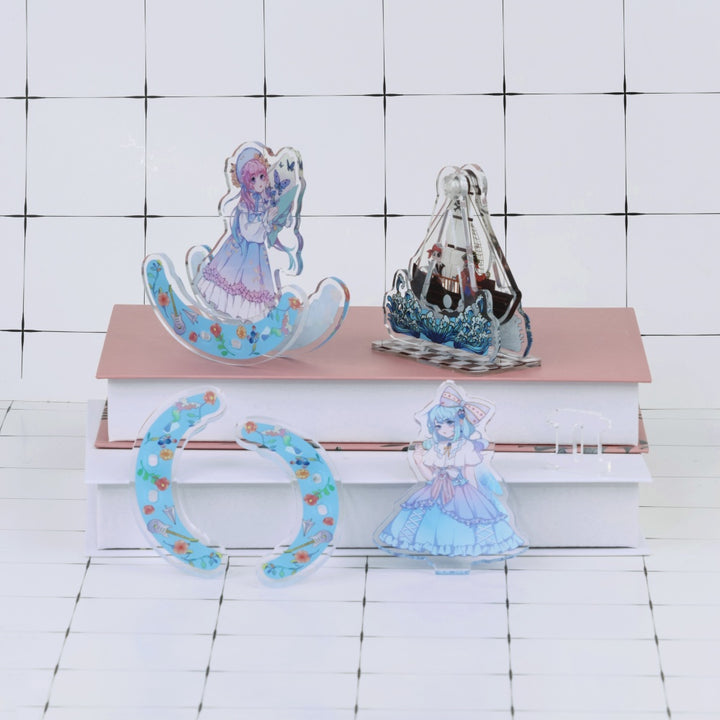 Custom Clear Swing Standees