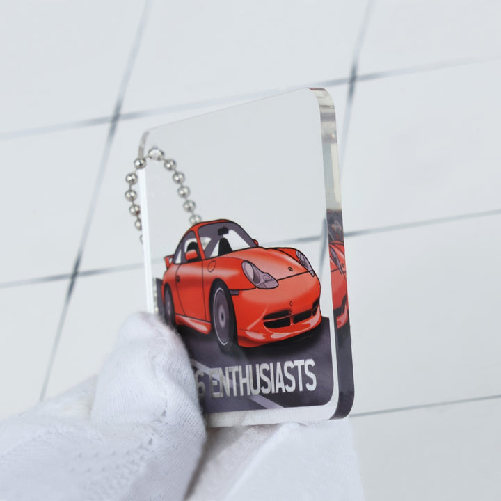 Custom Clear Acrylic Keychain