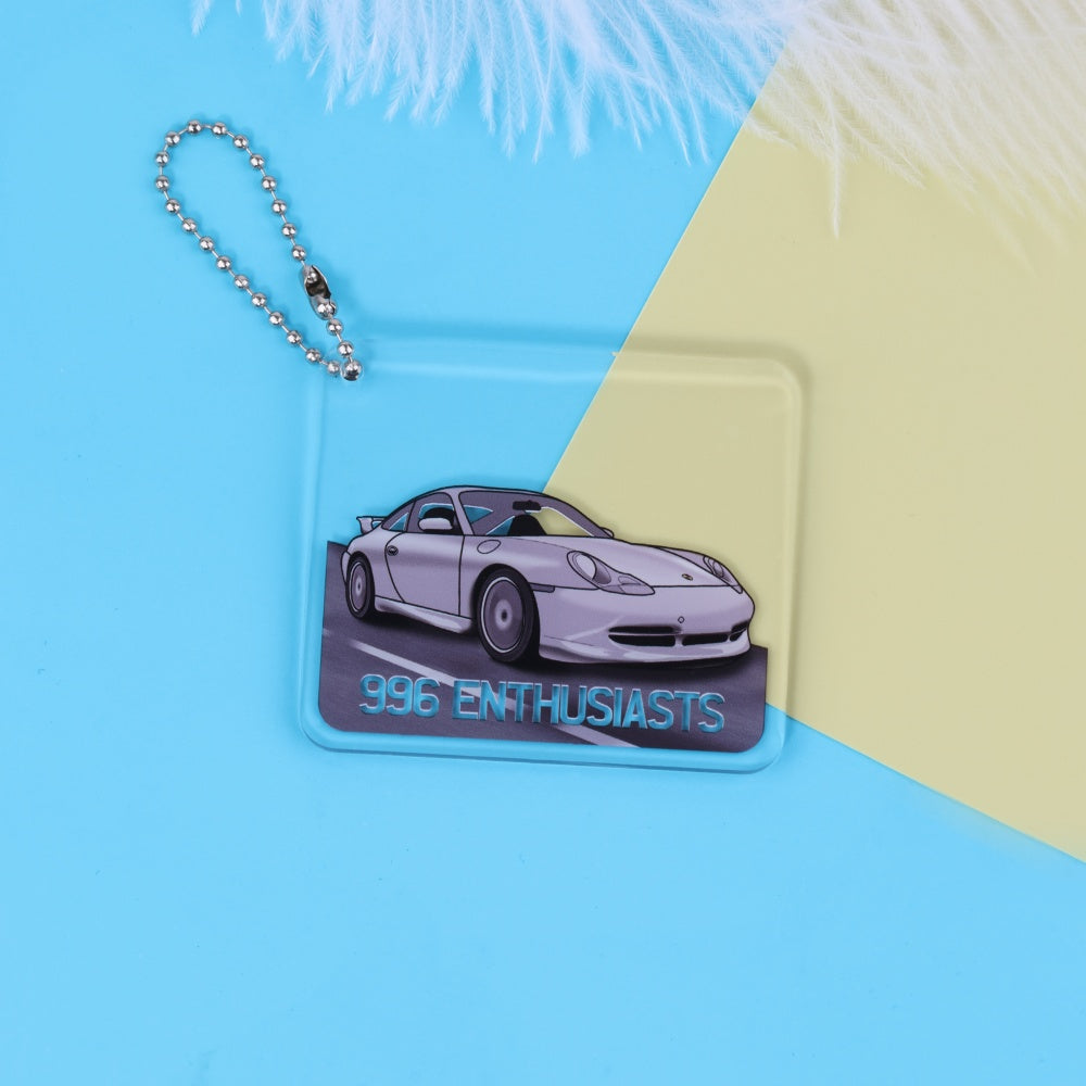 Custom Double Side Printing Acrylic Keychain