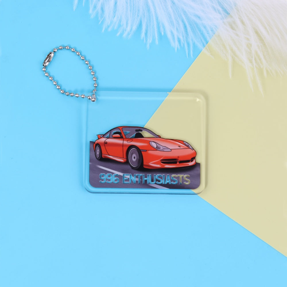 Custom Double Side Printing Acrylic Keychain